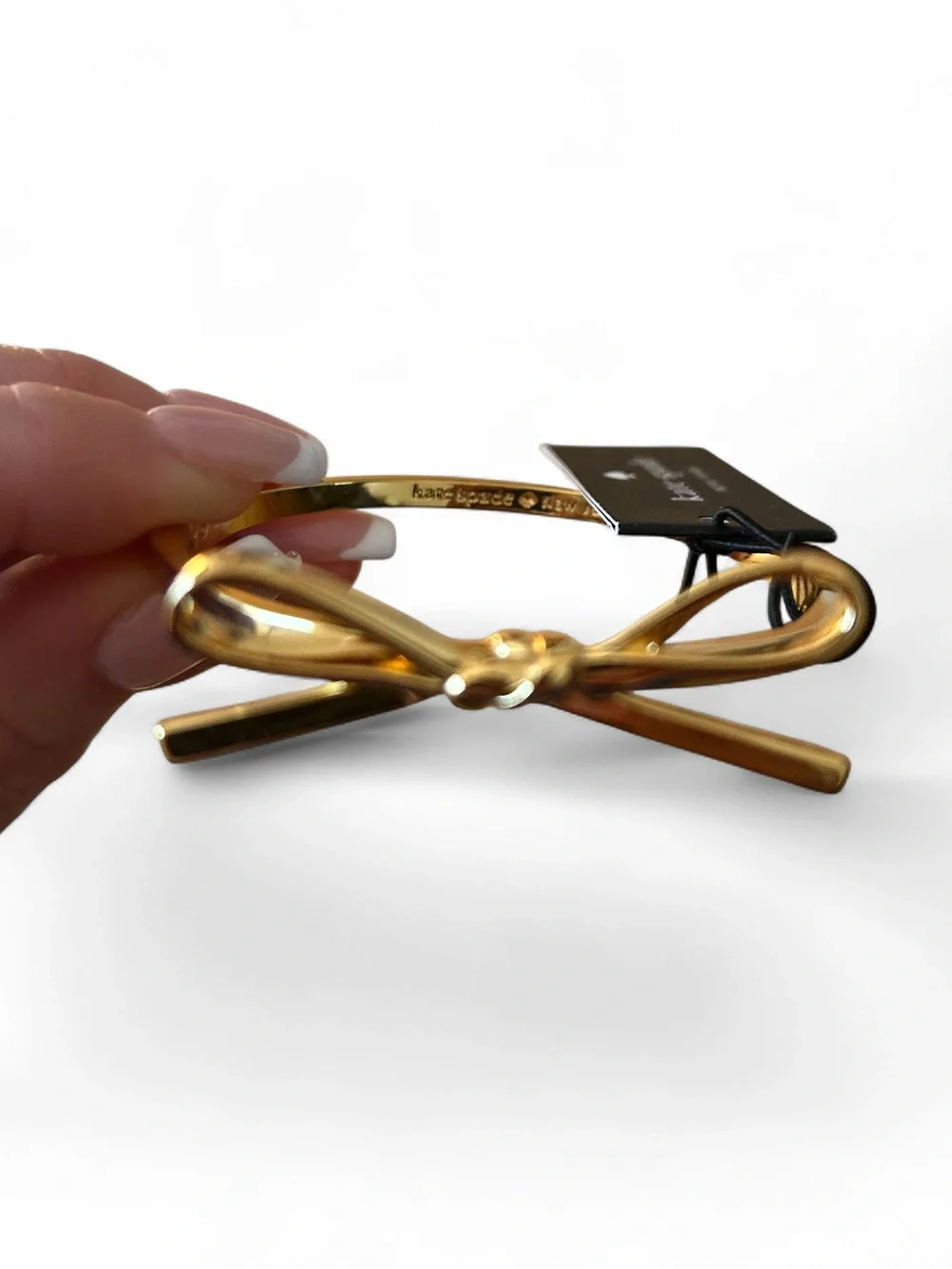 kate spade gold-tone bow bracelet - Picture 2 of 4